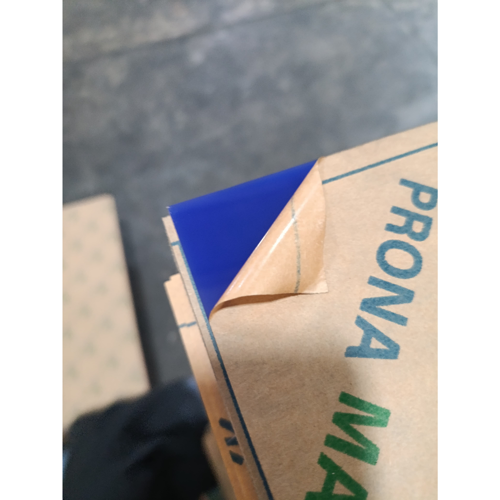 

Acrylic / Akrilik Lembaran 2mm Dark Blue Kode 327 Uk 122 x 244 PRONAMAX