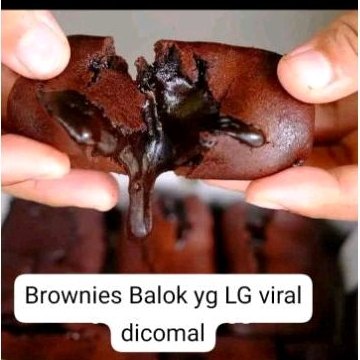 

ROTI JUMBO - Kue Balok Lumer - Brownies Balok - Balok Lumer - Kue Balok Original - isi 5 pcs
