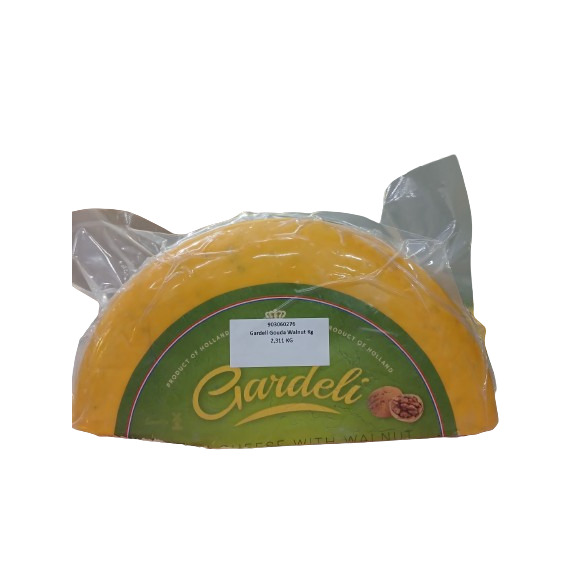 

Gardeli Gouda Walnut – Keju Gouda Belanda dengan Kacang Kenari [2,311gr]