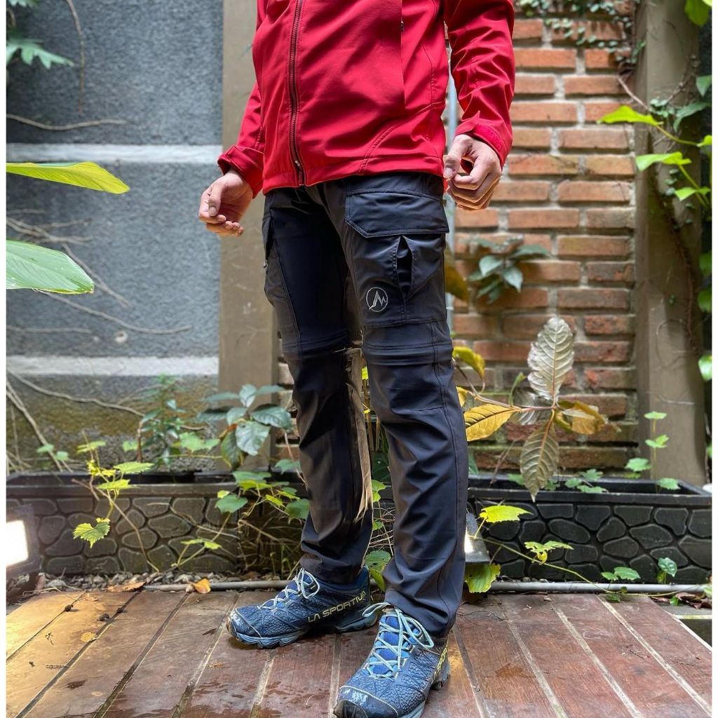 MONTE EQUIPMENT SAGARA CONVERTIBLE CARGO PANTS 2in1 - Celana Gunung Celana Cargo Celana Pendek Cargo