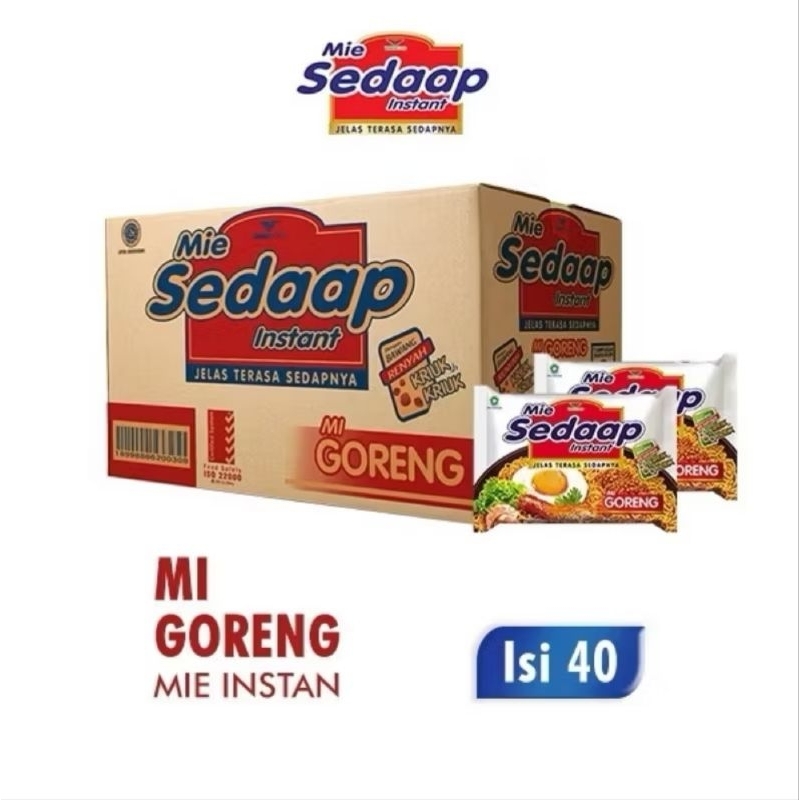 

[isi 40] mie sedaap goreng 1dus 90gr
