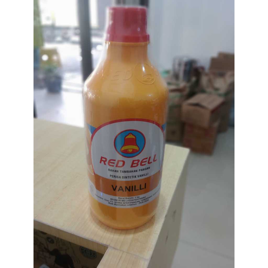

perasa vanilli redbell 1liter