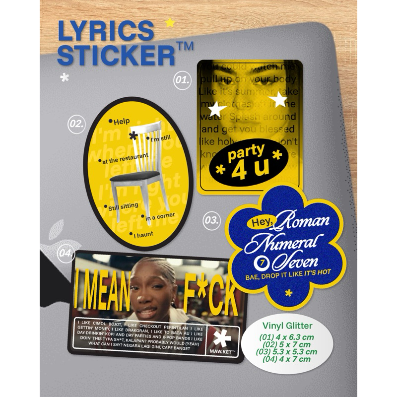 

Sticker West Lyrics | Eps. 1 | Doechii, Taylor Swift, Kendrick Lamar, Charlie XCX | Mawket