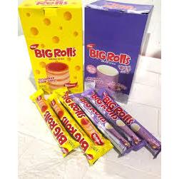 

Nabati BIG Rolls Wafer Stick Rasa Korean Goguma / Krim Keju (Cheese Cream) 1 Box / 20 Pcs