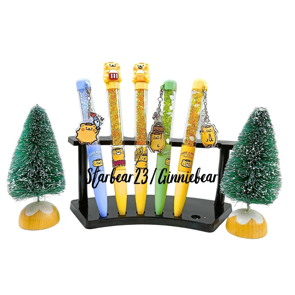 

Bolpen Gel Diamond Charm Bear Cute Kuki (CIA 809)