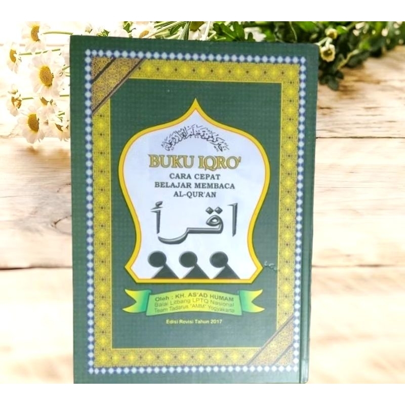 iqro besar warna jilid 1 sampai 6 hardcover ukuran a5