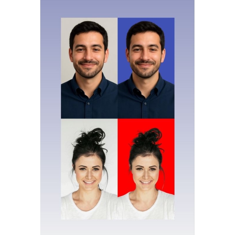 Edit Background Pas Foto Merah/Biru – Hasil Rapi & Cepat