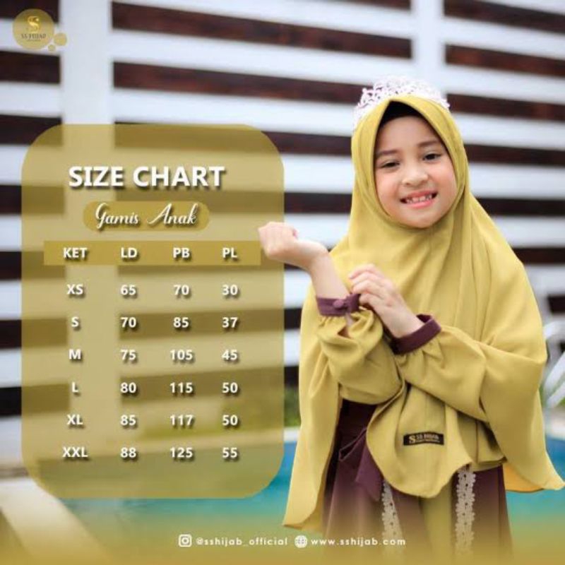 gamis anak ss hijab ainun