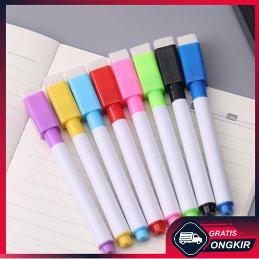

Spidol Papan Tulis White Board Sepidol Kecil Mini Warna Warni Penghapus Wipe And Clean Whiteboard Marker Anak