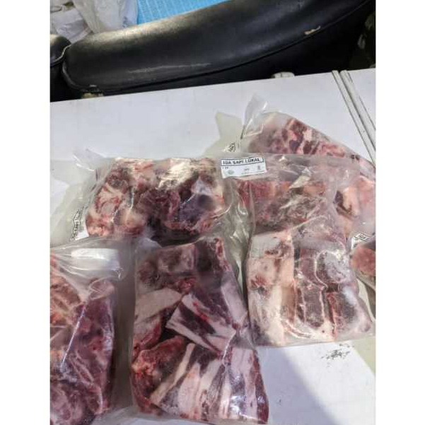 

Tulang Iga Sapi Lokal Segar FRESH 1KG