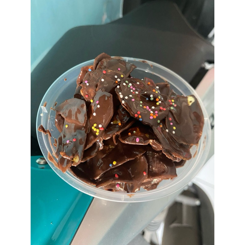 

Kripik Pisang Coklat Lumer Enak Viral 150gram