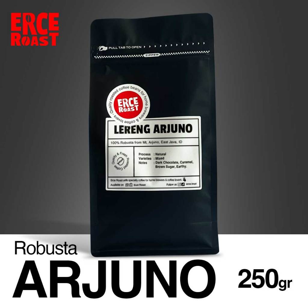

Kopi Robusta Arjuno Roast Beans 250 gram