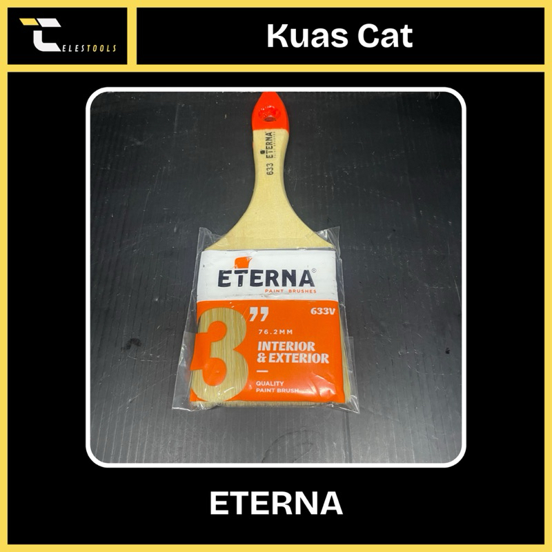 

Kuas Cat ETERNA 3” Gagang Kayu
