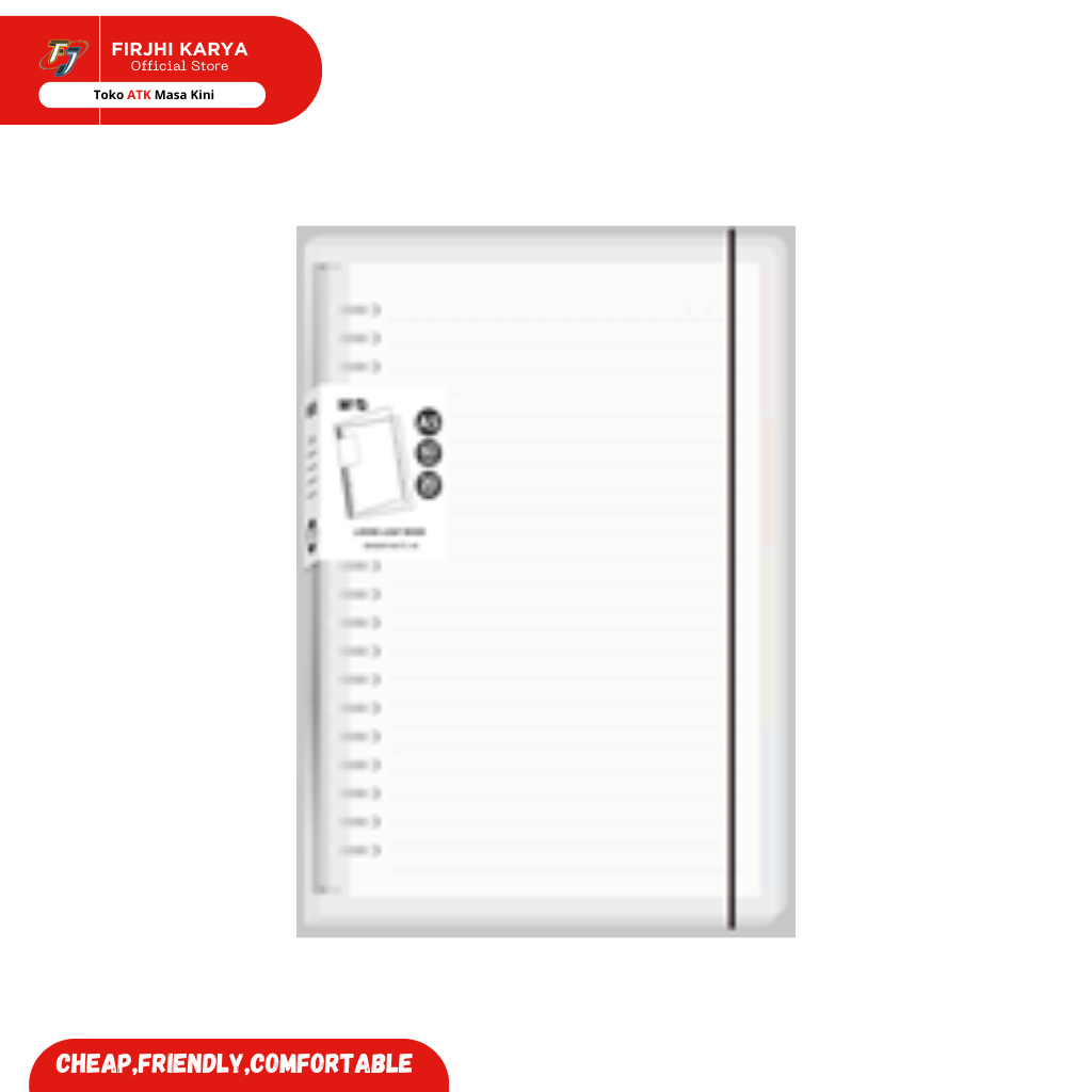 

M&G Loose Leaf Book A5 60 Sheets Inner Page: Line HC012