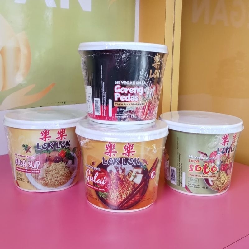 

Mi Cup Lek Lek Vegan Varian Rasa
