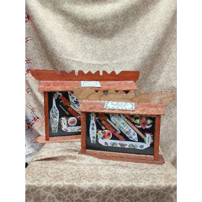 Miniatur Kalimantan/Pajangan Khas Kalimantan