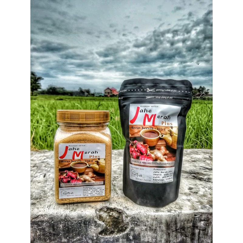 

Griya Aafiyah-satu paket-jahe merah bubuk/serbuk instan tinggal seduh