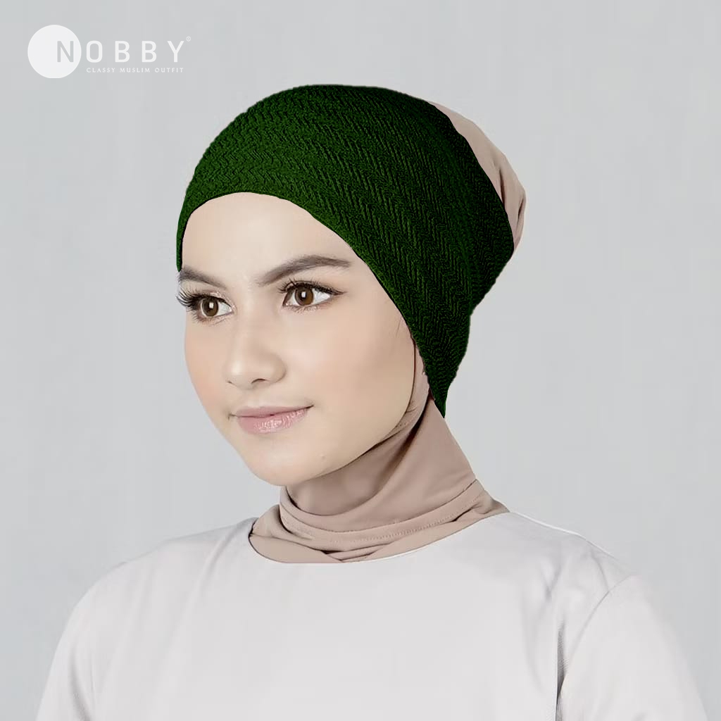 Promo Ciput Aruma Nobby Inner Hijab Wanita Bahan Knitting Rajut Ciput Anti Gerah Nyaman