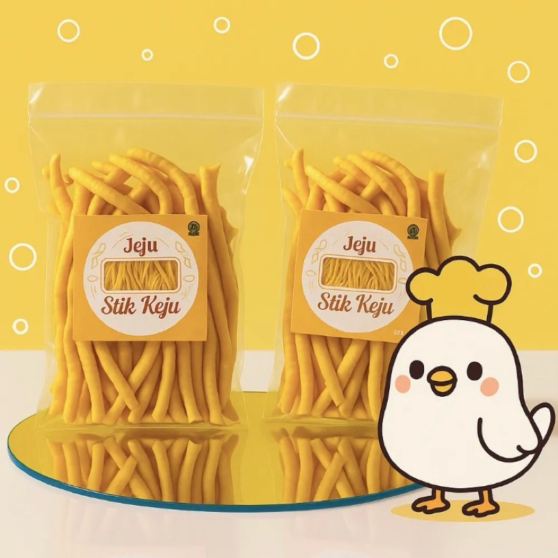 

Paket Bundle (2pcs) Lebih Hemat!! Jeju Stik Keju Gluten Free Premium