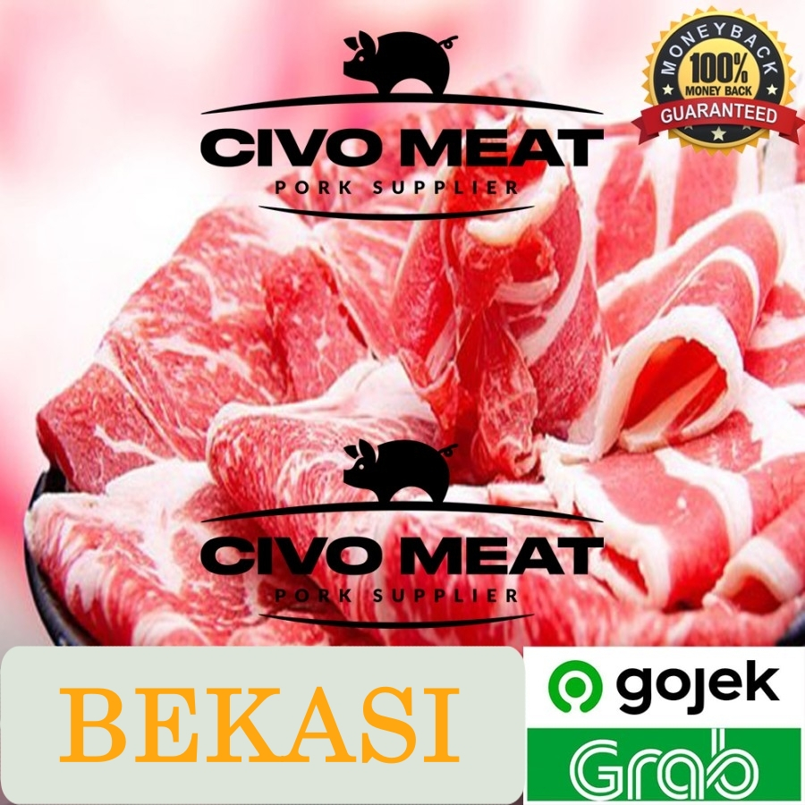 

100% USA Beef Short Plate - Daging sapi slice Yoshinoya Yakiniku Suki