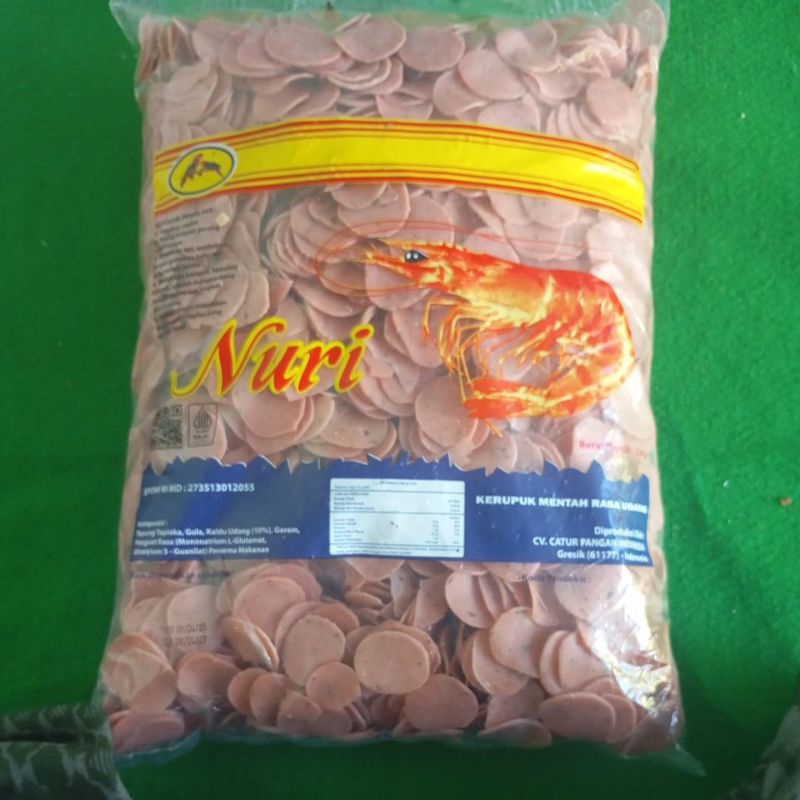

kerupuk udang mentah super