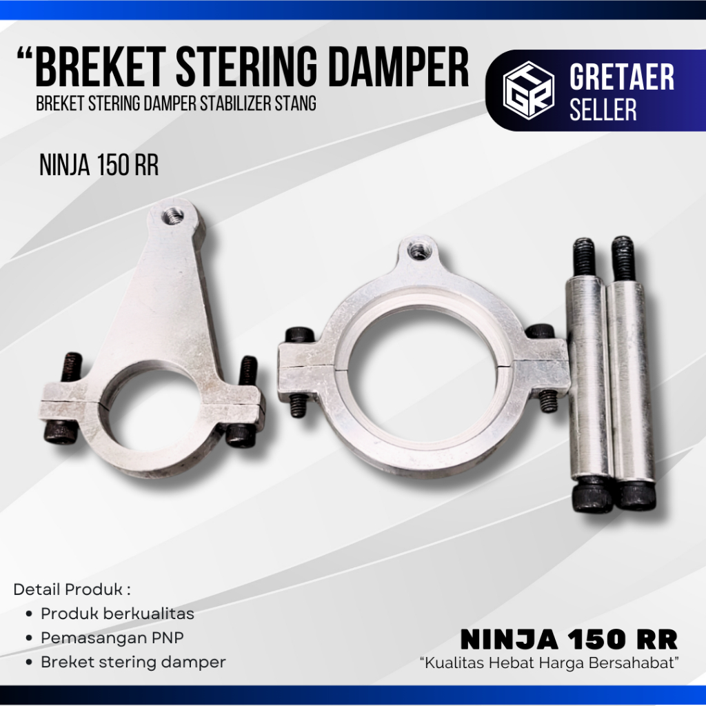 Bracket Steering Damper Ninja RR / Bracket Steering Damper Ninja RR