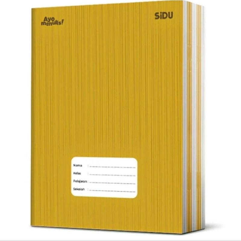 

SIDU BUKU TULIS KRAFT 60 LBR (1 PACK 10PCS)