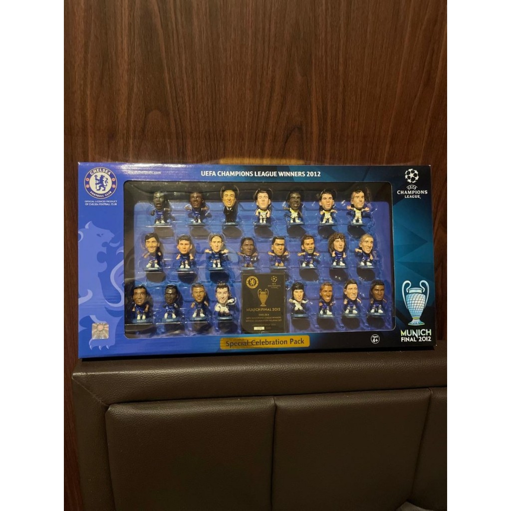 Action figure original soccerstarz set Special Celebration Pack Chelsea FC Final Champions League 20