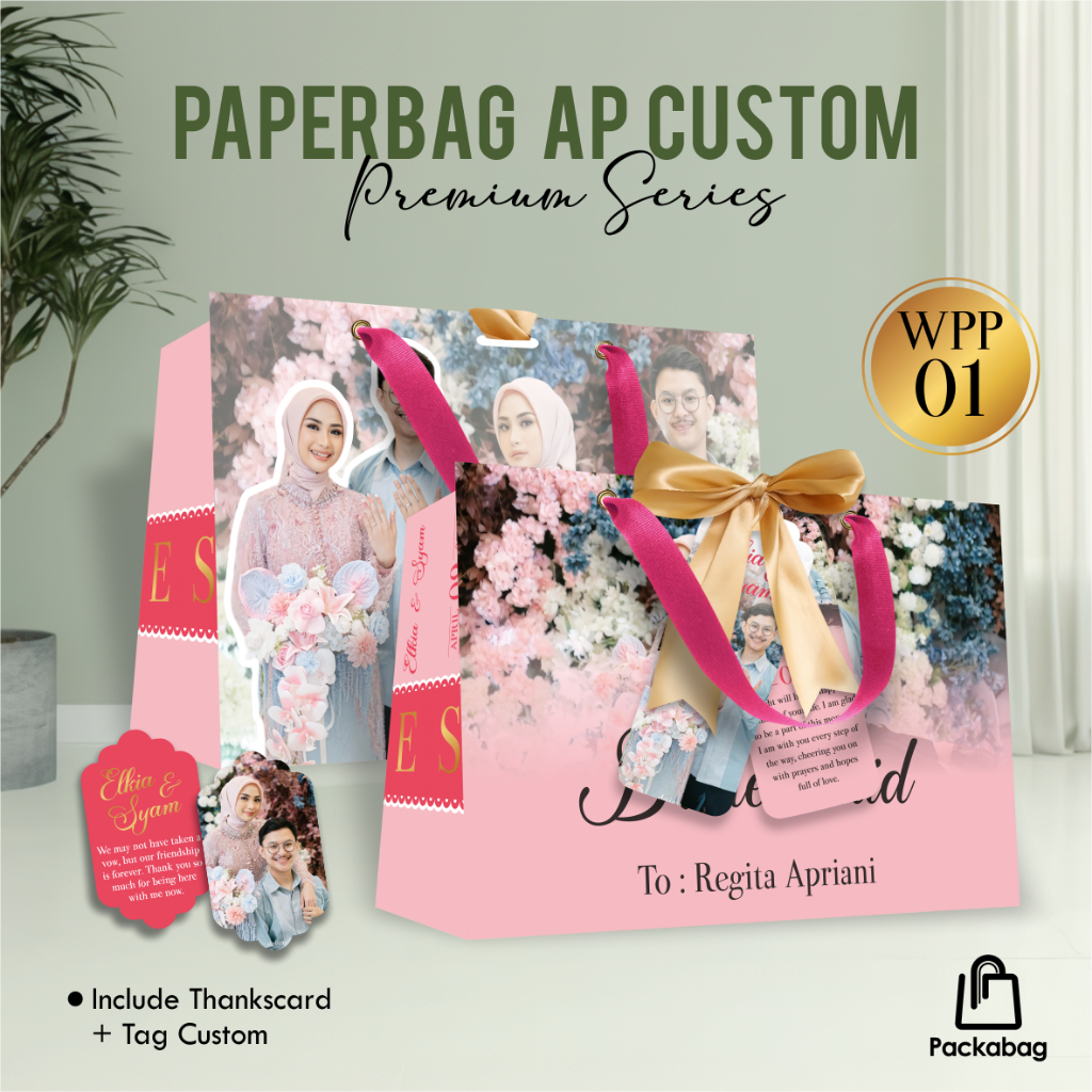 

PAPER BAG CUSTOM ART PAPER – 4 UKURAN – TAS KERTAS PREMIUM UNTUK HAMPERS / SOUVENIR