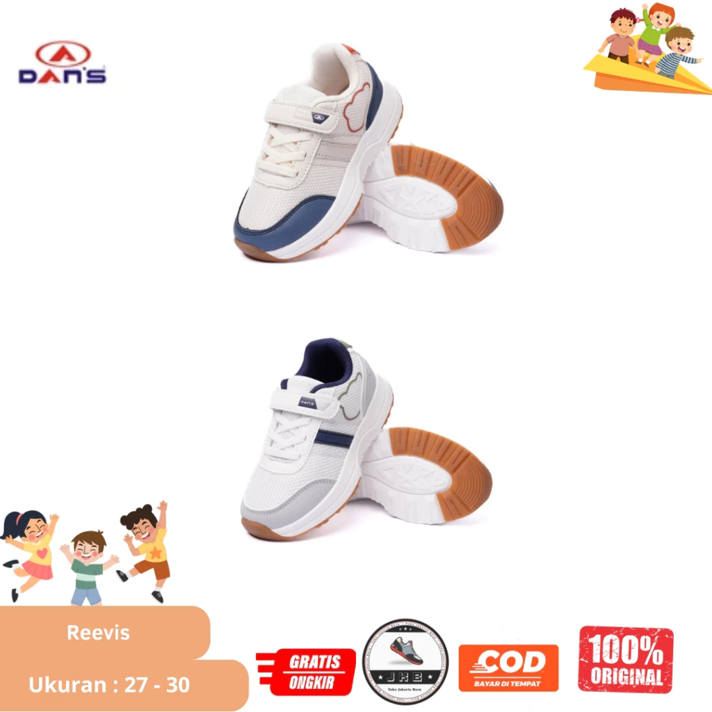 Sepatu Anak Dans Reevis Original - Sepatu Casual Anak / Sepatu Anak Dans Reevis Original