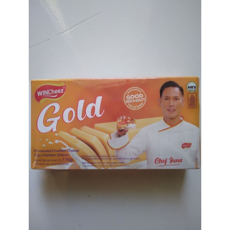 

Keju Wincheez Gold Cheddar Kemasan 170 Gram