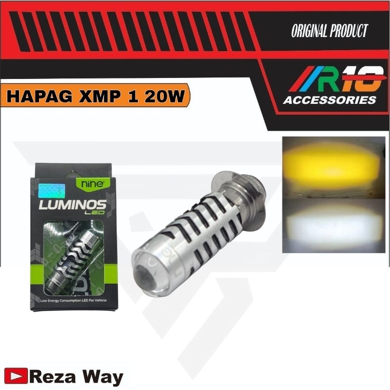 MINI LASER LED H6 LUMINOS LS2 PUTIH-KUNING
