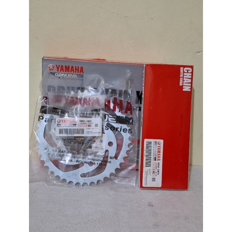 GEAR SET RANTAI SET VIXION OLD 3C1 ORIGINAL.