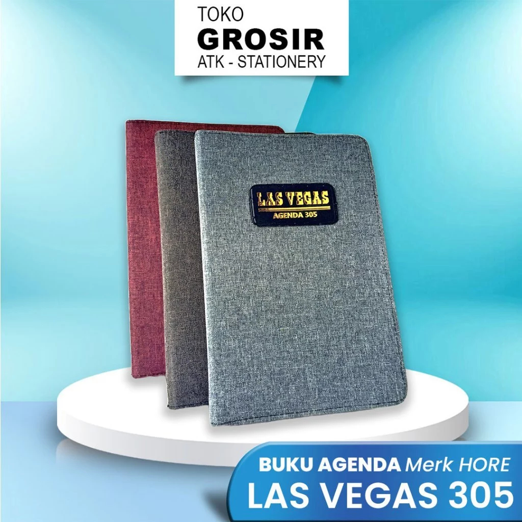 

(LIVE) Buku Agenda Hore Las Vegas Resleting - AGD 305