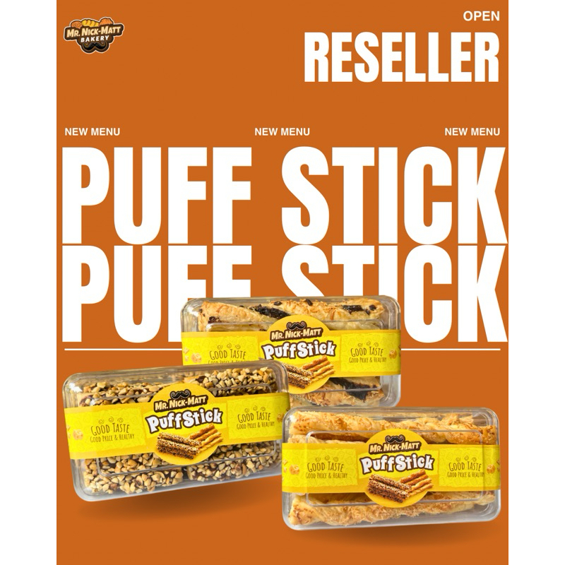 

RESELLER | Puff Stick Pastry by Mr. Nick Matt
