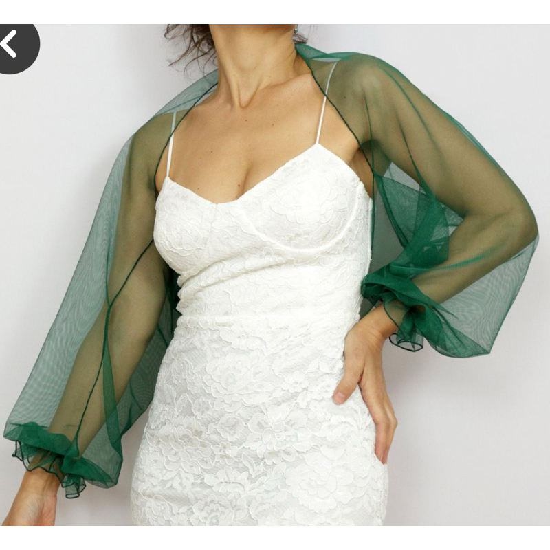 Outer Tile lengan ruffle