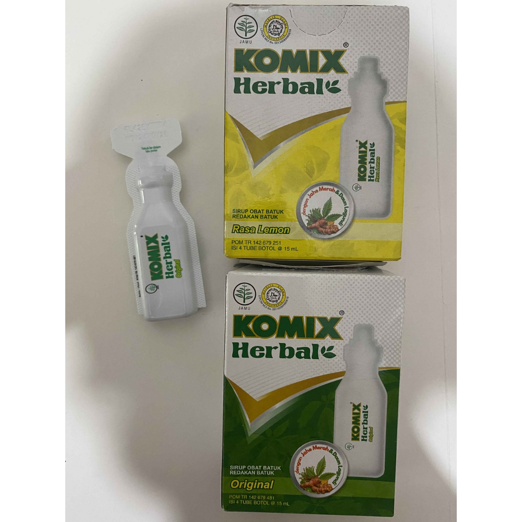 

komix herbal tube Botol batuk berdahak