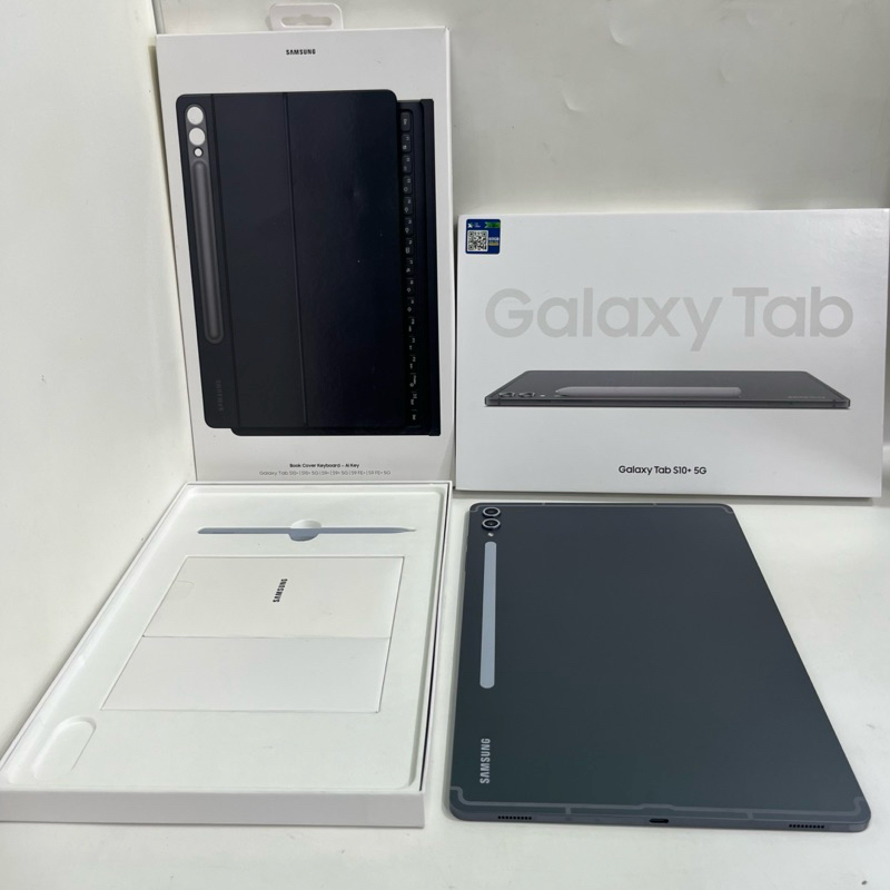 Samsung Galaxy Tab S10 Plus 5G 12/256gb Fullset Second - Plus Keyboard