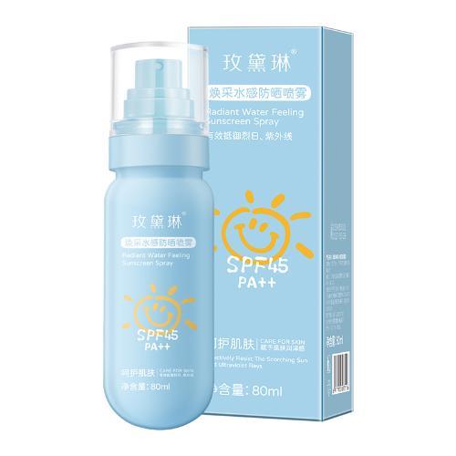 Sunscreen Spray Physical Sunscreen Sunscreen Wajah Sunscreen Spray SPF 50 PA ++++ 80ml Sunscreen Kor