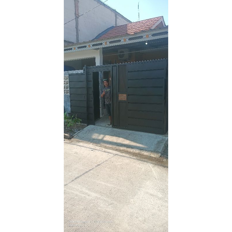 pager besi minimalis kombinasi plat bending