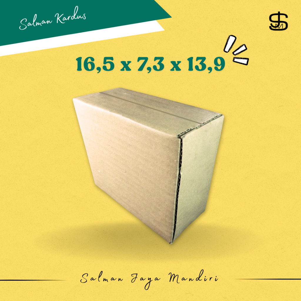

Kardus Packing | Kardus Ukuran 16,5 x 7,3 x 13,9 cm