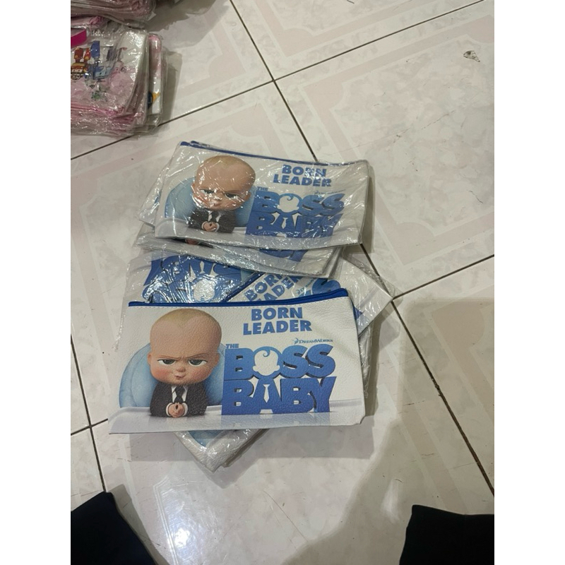 

Tempat Pensil The Boss baby Boss Pencil Case Pouch Dompet Kostak Kotak Pensil
