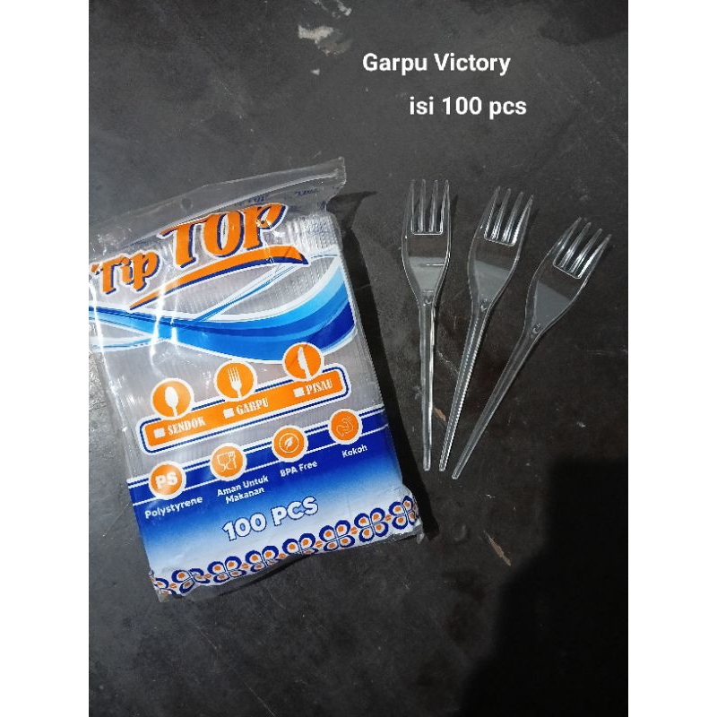 Sendok Makan TipTop/Garpu TipTop/Sendok Garpu Bening