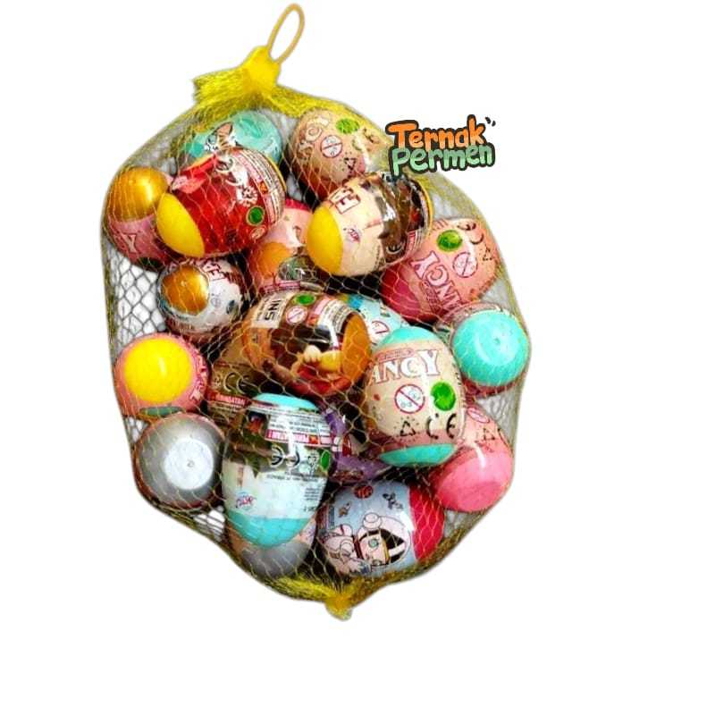 

SWEET ME PERMEN TELUR MAINAN JARING ISI 30 PCS