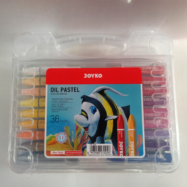 

Joyko Oil Pastel OP-36S Hexagonal 1set(36pcs)