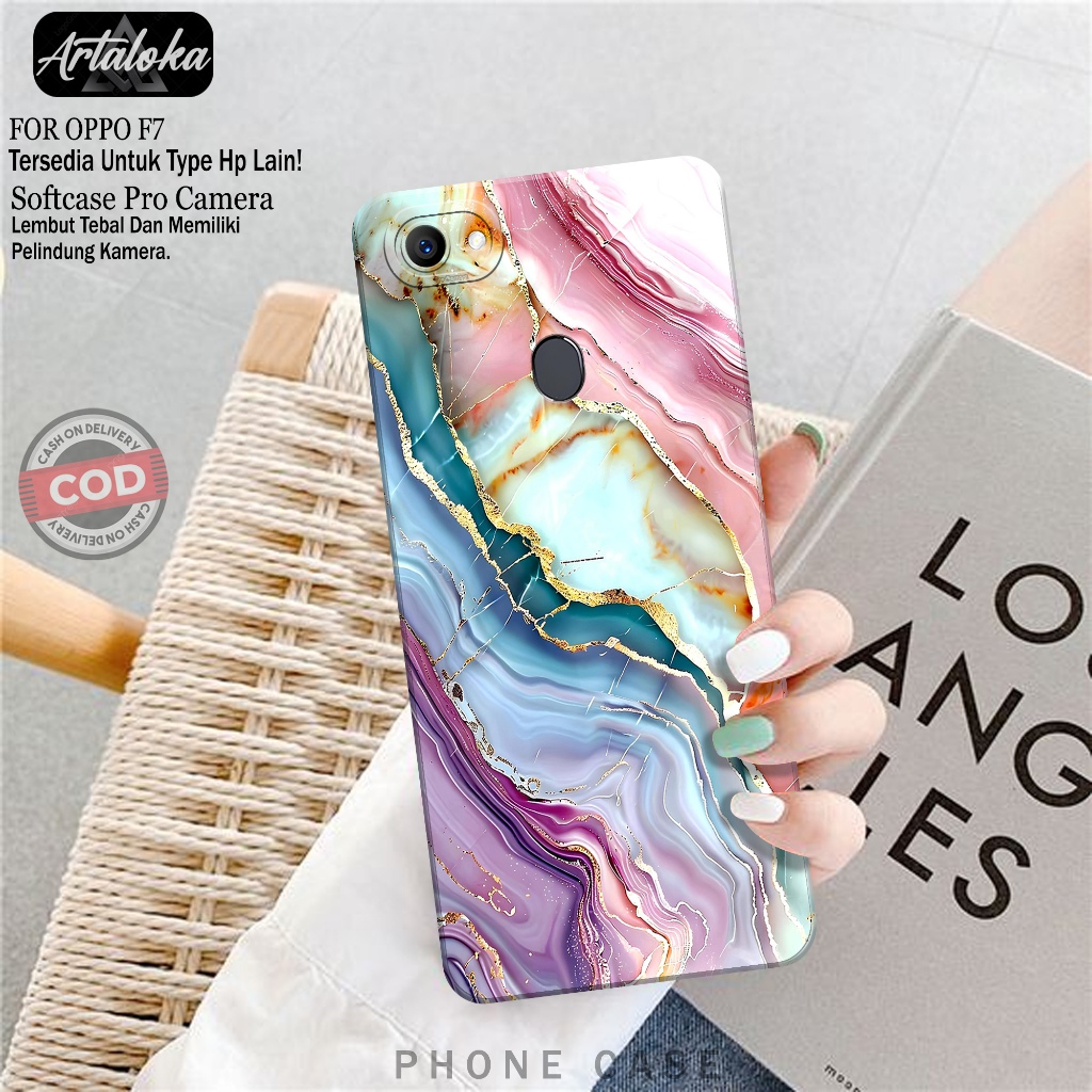 Case Hp Oppo F7 - Silikon Tpu Pro Camera - Softcase Oppo F7 - Casing Oppo F7 - Kesing Oppo F7 - Cove