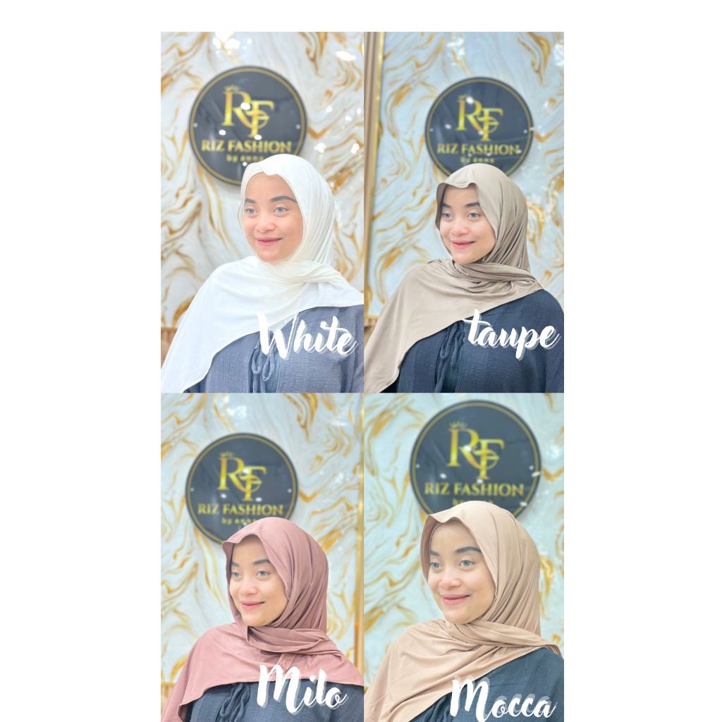 PASHMINA INNER JERSEY / RIZFASHION BY ANNA / Pashmina meleyot/ pashmina simple / pashmina adem/ pash