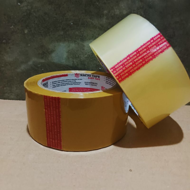 

LAKBAN NACHI 48 MM 100 yard / LAKBAN COKLAT /LAKBAN BENING / LAKBAN PACKING / LAKBAN MURAH / LAKBAN NACHI / JAWA TENGAH / SEMARANG / NACHITAPE