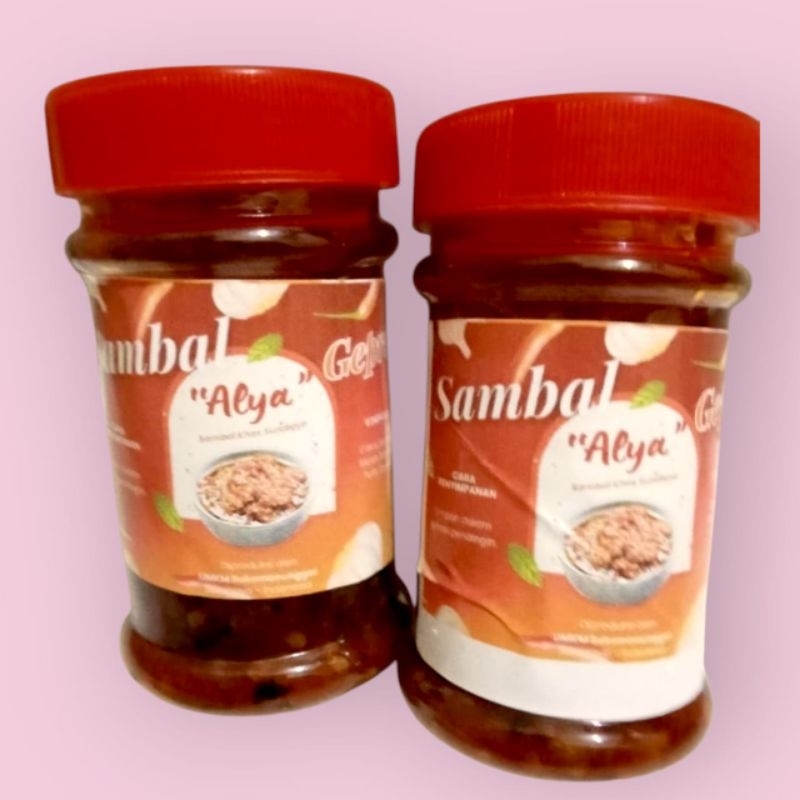 

sambel geprek original 150 ml