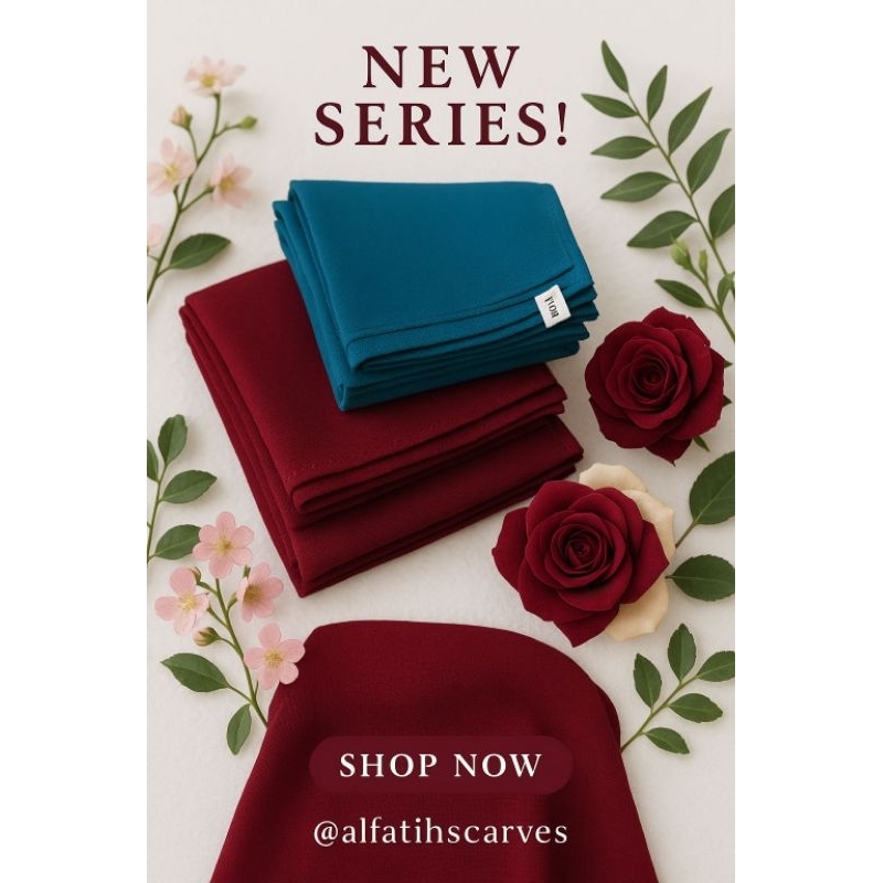 HIJAB SEGI EMPAT / JILBAB SEGIEMPAT BELLA SQUARE NEW SERIES MAKASSAR  SULAWESI